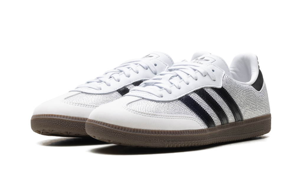 Adidas Samba OG WMNS "Rhinestone Crystal White Silver" | Baskets Femme Luxe | IH9055