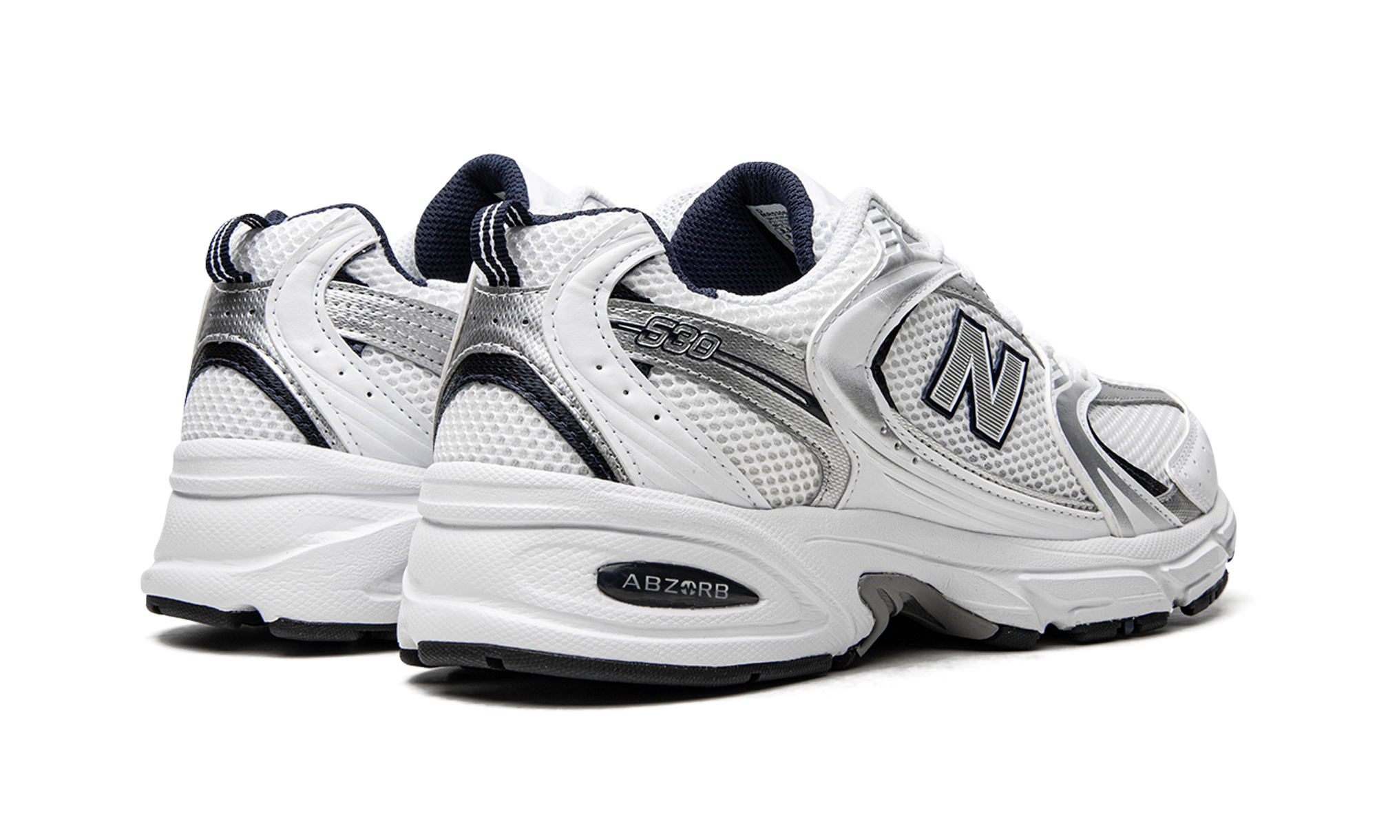 New Balance 530 "White / Silver / Navy" | Baskets Y2K Unisexe | MR530SG