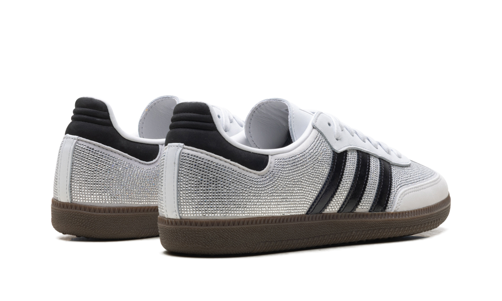 Adidas Samba OG WMNS "Rhinestone Crystal White Silver" | Baskets Femme Luxe | IH9055