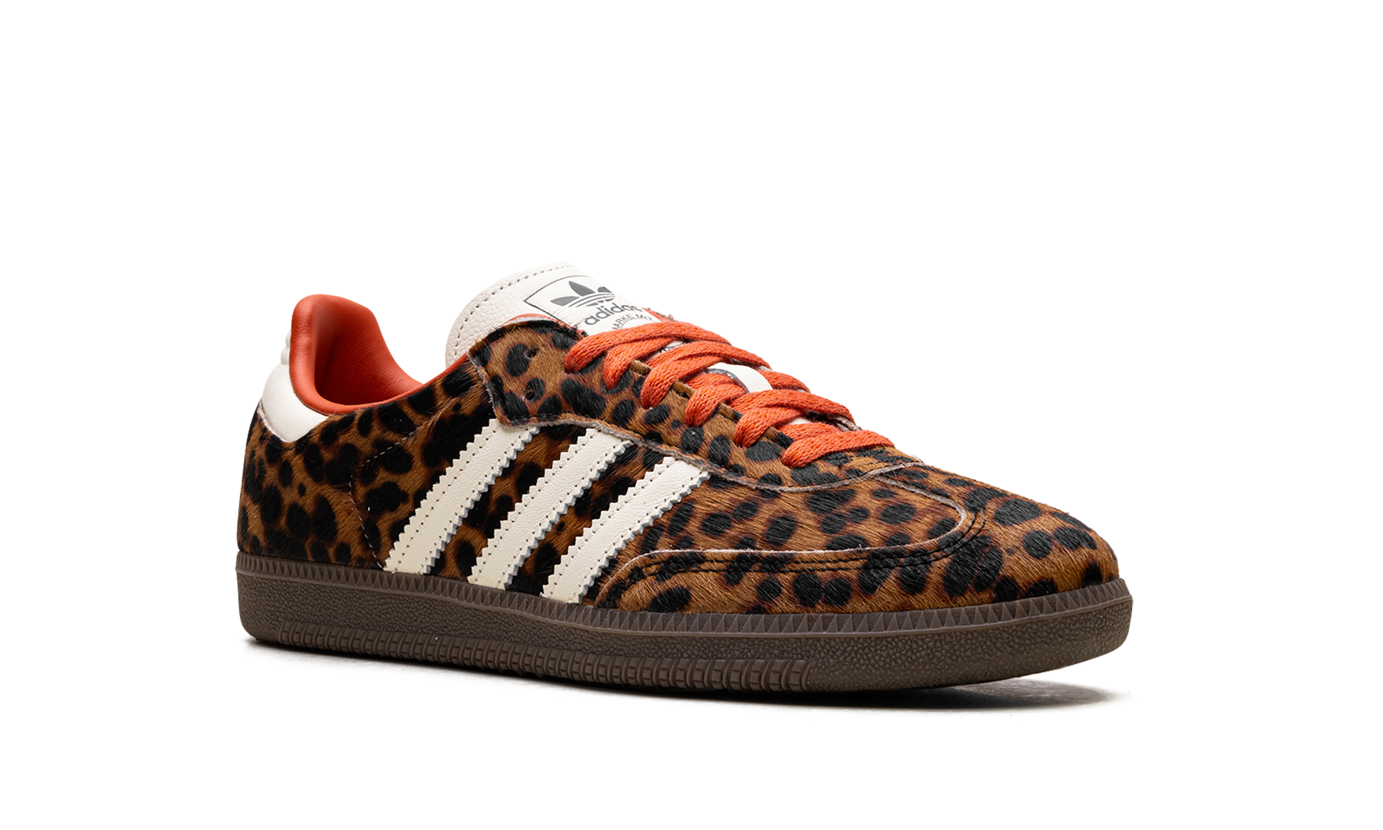 Adidas Samba OG WMNS "Leopard / Cream Orange" | Baskets Femme Animal Print | JI2734